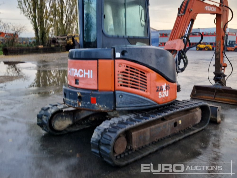 2010 Hitachi ZX52U-3 CLR - Μίνι εκσκαφέας: φωτογραφία 5 2010 Hitachi ZX52U-3 CLR - Μίνι εκσκαφέας: φωτογραφία 5