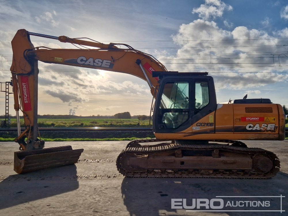 2011 Case CX210B - Ερπυστριοφόρος εκσκαφέας: φωτογραφία 2 2011 Case CX210B - Ερπυστριοφόρος εκσκαφέας: φωτογραφία 2