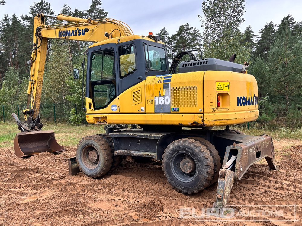 2011 Komatsu PW160-7E0 - Τροχοφόρος εκσκαφέας: φωτογραφία 3 2011 Komatsu PW160-7E0 - Τροχοφόρος εκσκαφέας: φωτογραφία 3
