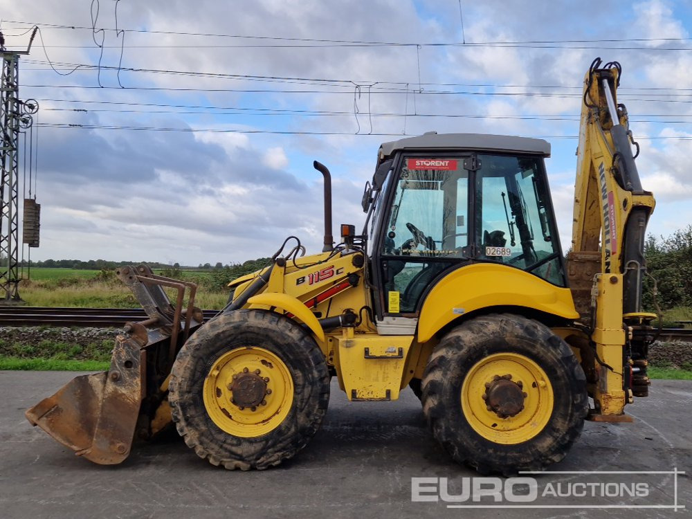 2012 New Holland B115C - Φορτωτής εκσκαφέας: φωτογραφία 2 2012 New Holland B115C - Φορτωτής εκσκαφέας: φωτογραφία 2