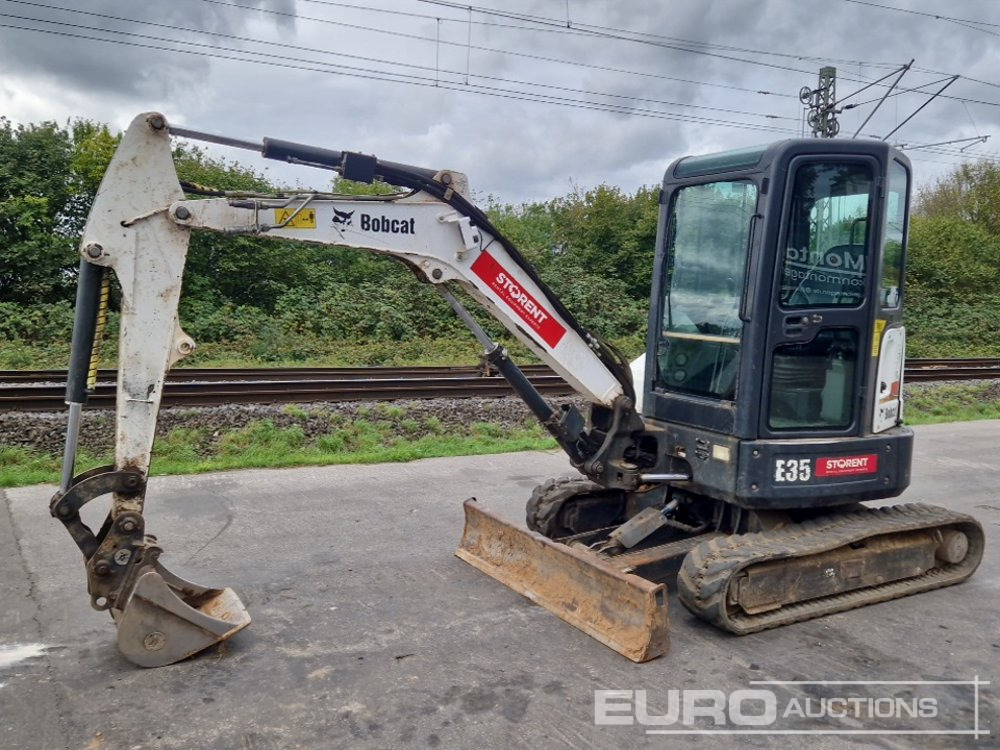 2014 Bobcat E35 EM - Μίνι εκσκαφέας: φωτογραφία 2 2014 Bobcat E35 EM - Μίνι εκσκαφέας: φωτογραφία 2