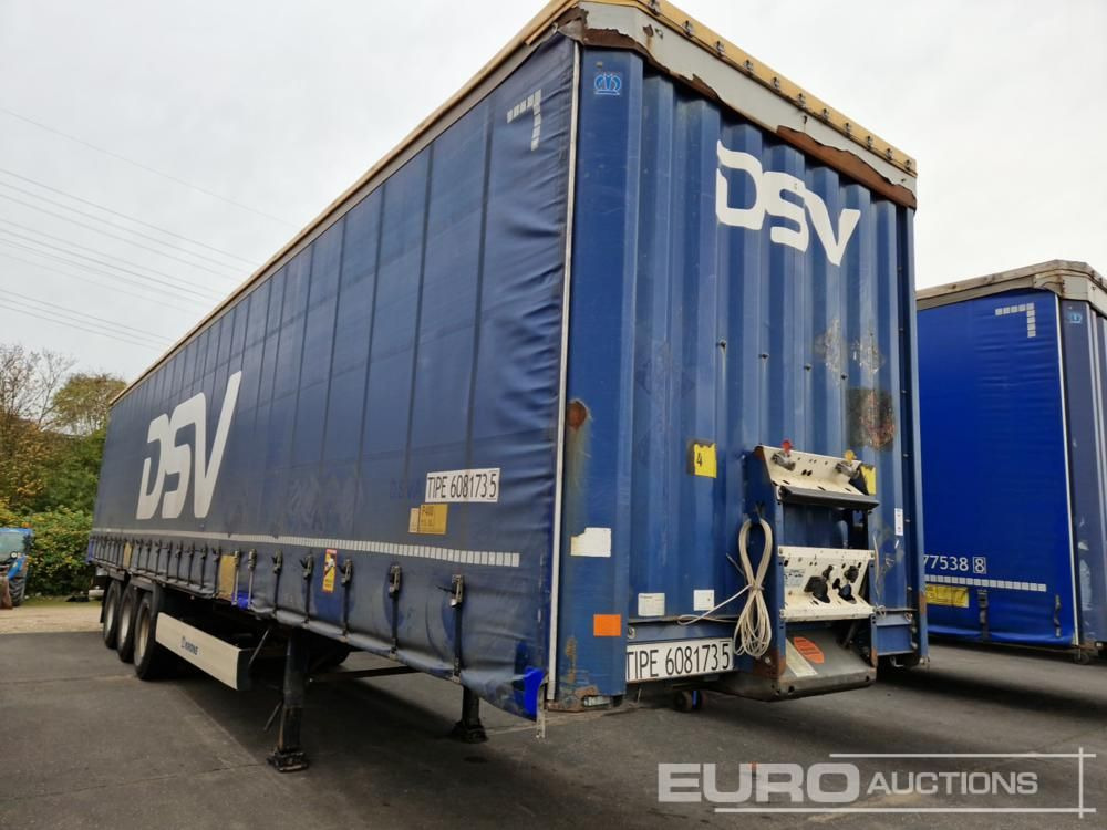 2014 Krone Tri Axle Curtainsider Trailer - Επικαθήμενο κουρτίνα: φωτογραφία 5 2014 Krone Tri Axle Curtainsider Trailer - Επικαθήμενο κουρτίνα: φωτογραφία 5