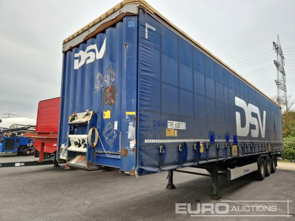 2014 Krone Tri Axle Curtainsider Trailer - Επικαθήμενο κουρτίνα: φωτογραφία 1 2014 Krone Tri Axle Curtainsider Trailer - Επικαθήμενο κουρτίνα: φωτογραφία 1