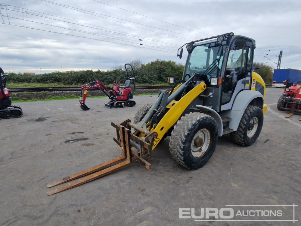 2014 Wacker Neuson 349 Wheeled Loader, Forks, AC - Ελαστιχοφόρος φορτωτής: φωτογραφία 1 2014 Wacker Neuson 349 Wheeled Loader, Forks, AC - Ελαστιχοφόρος φορτωτής: φωτογραφία 1