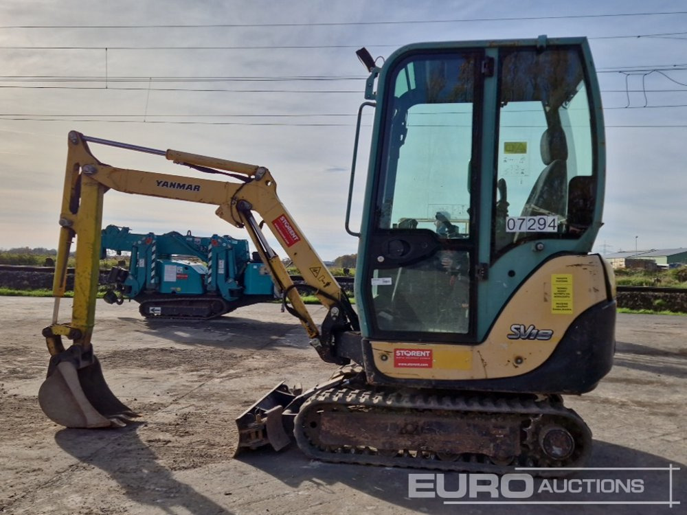 2014 Yanmar SV18 - Μίνι εκσκαφέας: φωτογραφία 2 2014 Yanmar SV18 - Μίνι εκσκαφέας: φωτογραφία 2