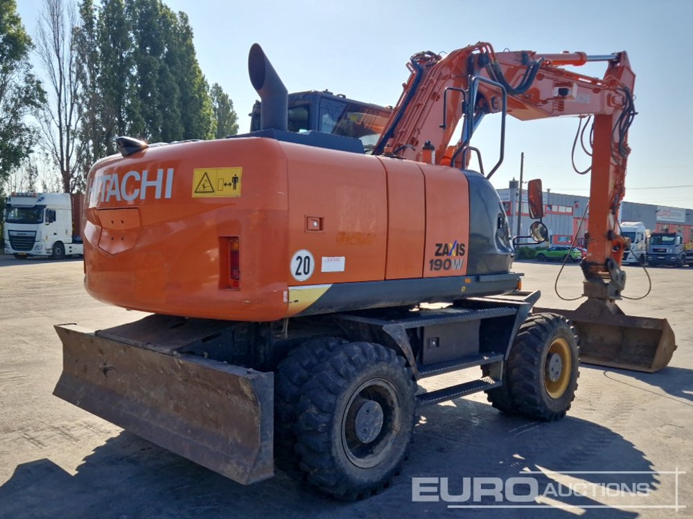 2015 Hitachi ZX190W-5 - Τροχοφόρος εκσκαφέας: φωτογραφία 5 2015 Hitachi ZX190W-5 - Τροχοφόρος εκσκαφέας: φωτογραφία 5