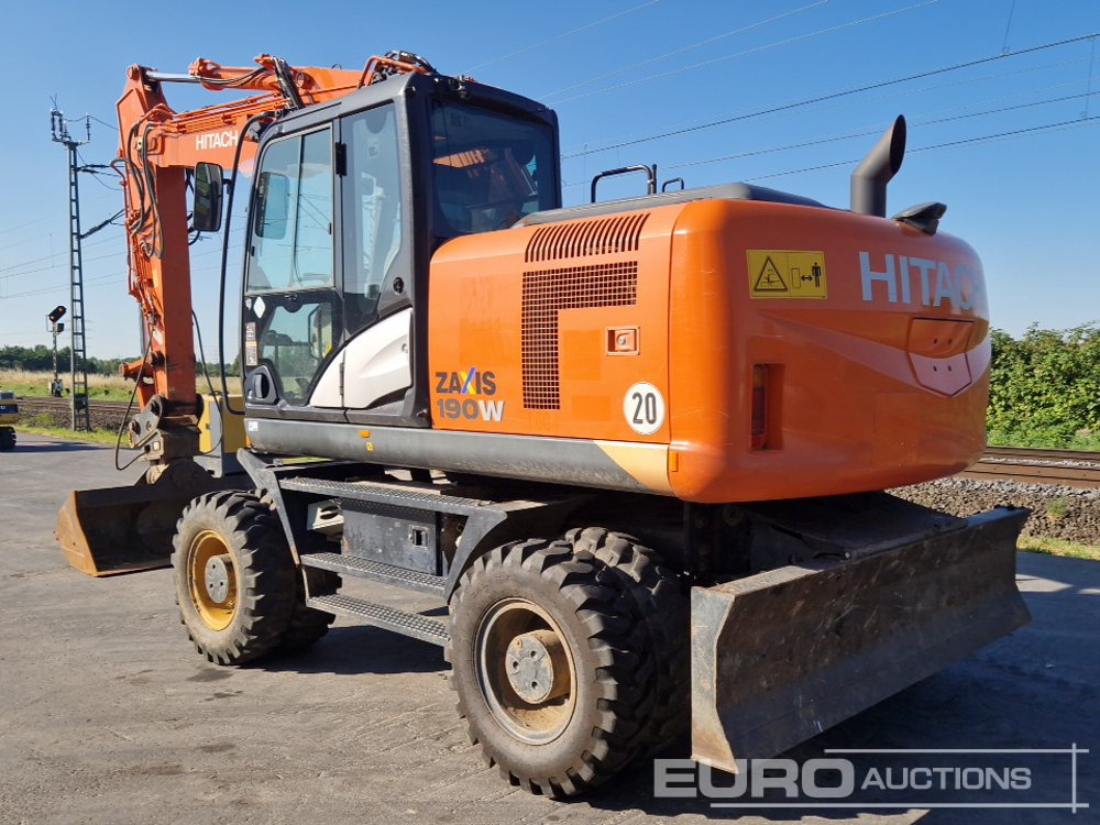 2015 Hitachi ZX190W-5 - Τροχοφόρος εκσκαφέας: φωτογραφία 3 2015 Hitachi ZX190W-5 - Τροχοφόρος εκσκαφέας: φωτογραφία 3