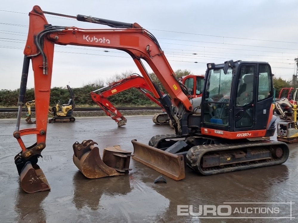 2015 Kubota KX080-4 - Μίνι εκσκαφέας: φωτογραφία 1 2015 Kubota KX080-4 - Μίνι εκσκαφέας: φωτογραφία 1