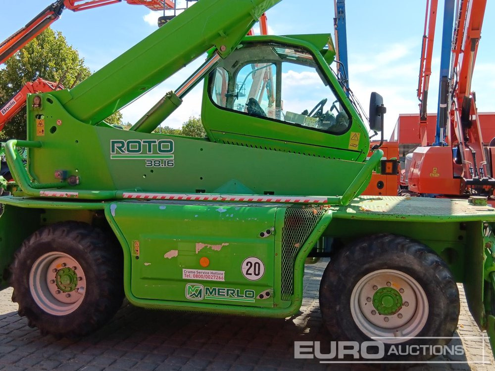2015 Merlo Roto 38.16 - Τηλεσκοπικός φορτωτής: φωτογραφία 2 2015 Merlo Roto 38.16 - Τηλεσκοπικός φορτωτής: φωτογραφία 2