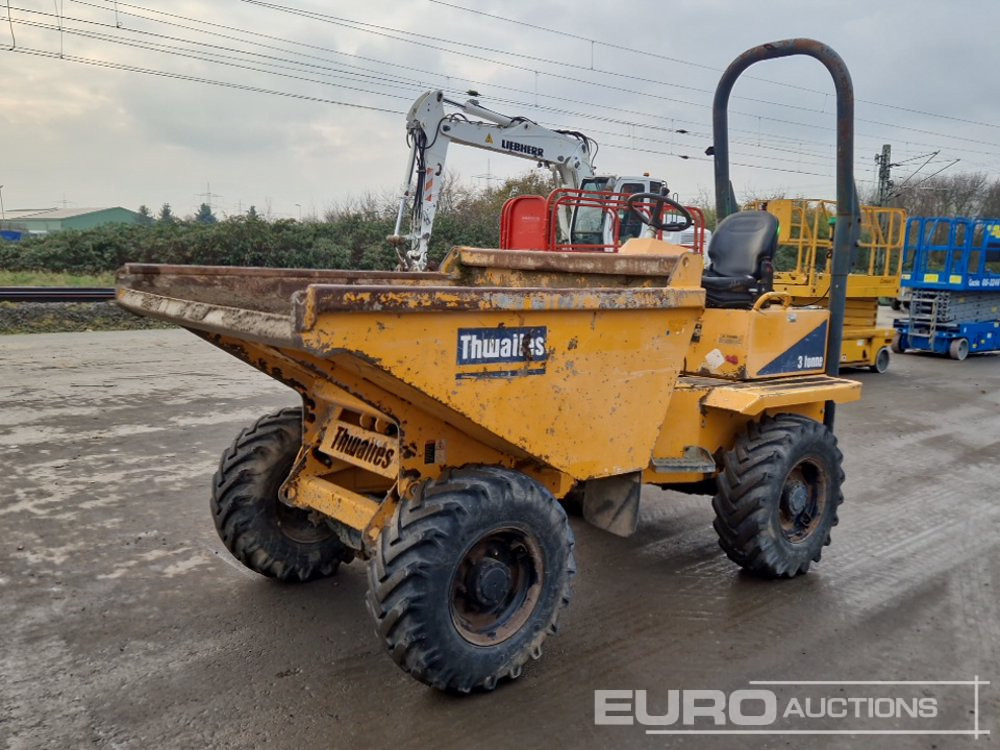 2015 Thwaites 3 Ton Dumper, Rolll Bar - Μίνι ανατρεπόμενο: φωτογραφία 1 2015 Thwaites 3 Ton Dumper, Rolll Bar - Μίνι ανατρεπόμενο: φωτογραφία 1