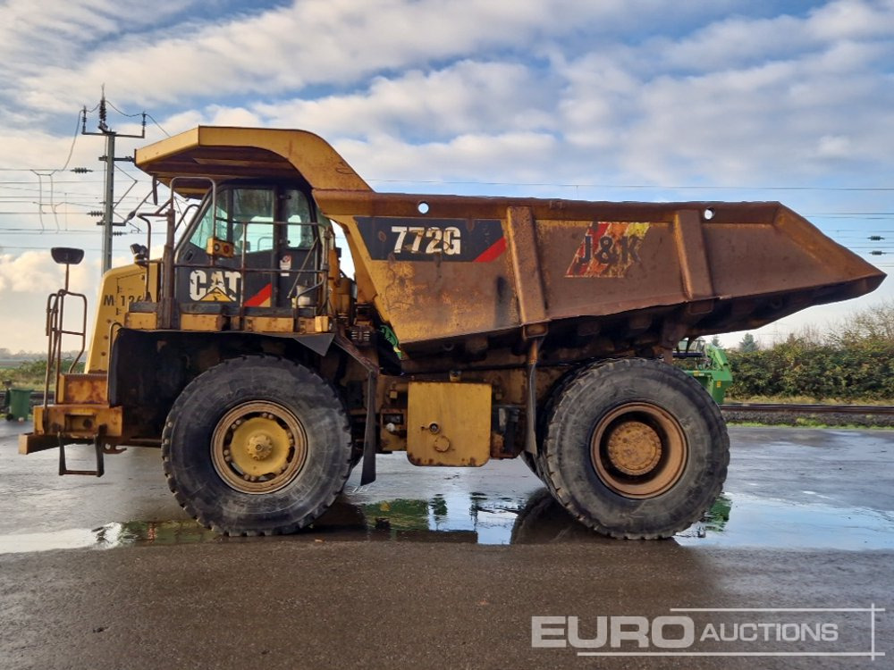 2016 CAT 772G - Ανατρεπόμενο όχημα μεταφοράς λατομικών υλικών: φωτογραφία 4 2016 CAT 772G - Ανατρεπόμενο όχημα μεταφοράς λατομικών υλικών: φωτογραφία 4