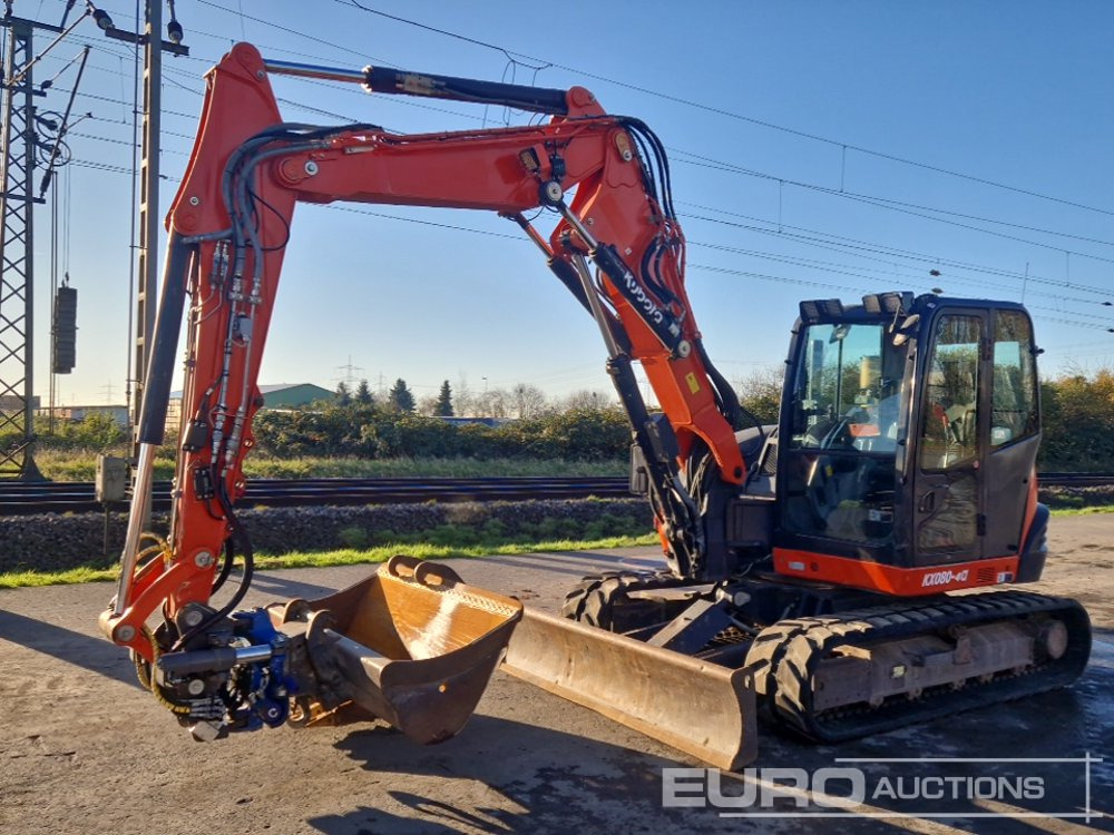 2016 Kubota KX080-4 - Μίνι εκσκαφέας: φωτογραφία 1 2016 Kubota KX080-4 - Μίνι εκσκαφέας: φωτογραφία 1