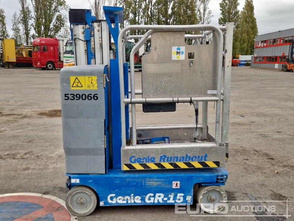 2017 Genie GR-15 - Κάθετος ανελκυστήρας με κατάρτι: φωτογραφία 5 2017 Genie GR-15 - Κάθετος ανελκυστήρας με κατάρτι: φωτογραφία 5