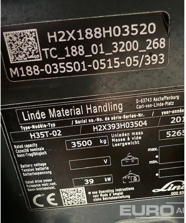 2017 Linde H35T-02 - Περονοφόρο όχημα: φωτογραφία 3 2017 Linde H35T-02 - Περονοφόρο όχημα: φωτογραφία 3