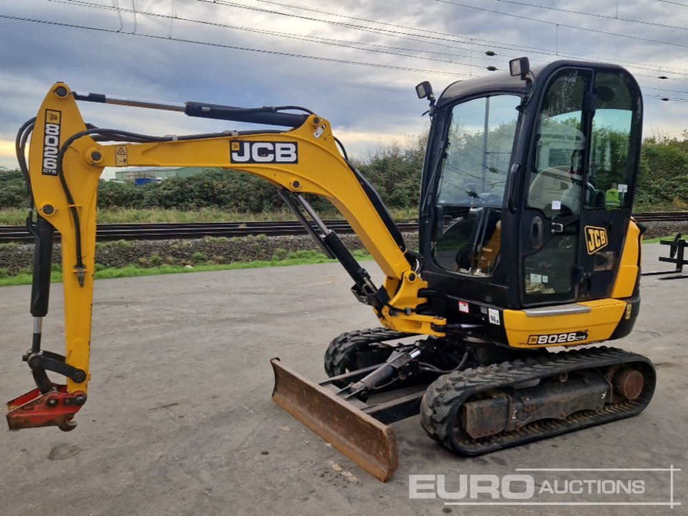 2018 JCB 8026 CTS - Μίνι εκσκαφέας: φωτογραφία 1 2018 JCB 8026 CTS - Μίνι εκσκαφέας: φωτογραφία 1