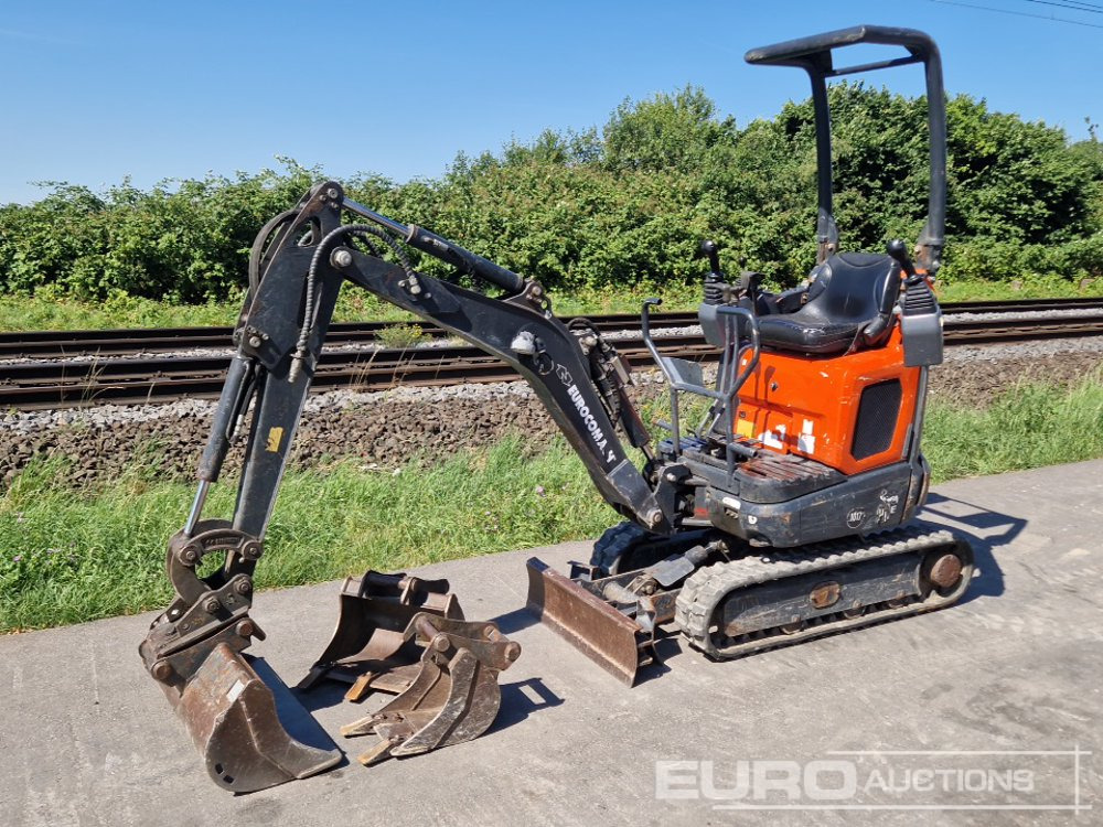 2020 Eurocomach Rubber Tracks, Blade, Offset, QH, Piped, 3 Buckets, Expanding Undercarriage, Roll Bar - Μίνι εκσκαφέας: φωτογραφία 1 2020 Eurocomach Rubber Tracks, Blade, Offset, QH, Piped, 3 Buckets, Expanding Undercarriage, Roll Bar - Μίνι εκσκαφέας: φωτογραφία 1
