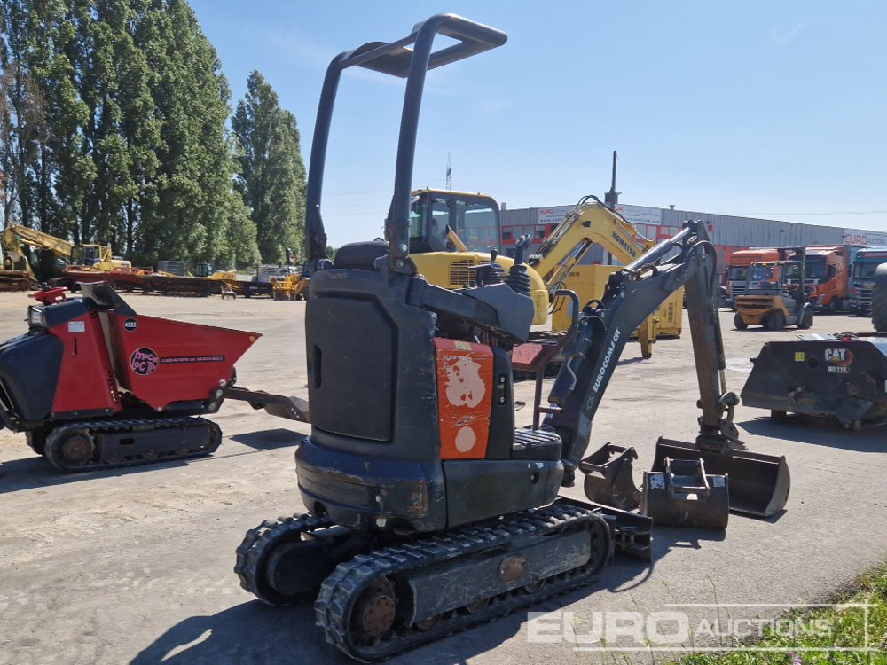 2020 Eurocomach Rubber Tracks, Blade, Offset, QH, Piped, 3 Buckets, Expanding Undercarriage, Roll Bar - Μίνι εκσκαφέας: φωτογραφία 4 2020 Eurocomach Rubber Tracks, Blade, Offset, QH, Piped, 3 Buckets, Expanding Undercarriage, Roll Bar - Μίνι εκσκαφέας: φωτογραφία 4