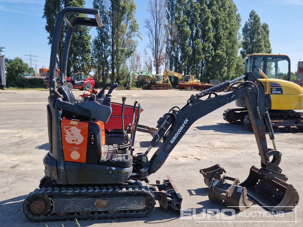 2020 Eurocomach Rubber Tracks, Blade, Offset, QH, Piped, 3 Buckets, Expanding Undercarriage, Roll Bar - Μίνι εκσκαφέας: φωτογραφία 5 2020 Eurocomach Rubber Tracks, Blade, Offset, QH, Piped, 3 Buckets, Expanding Undercarriage, Roll Bar - Μίνι εκσκαφέας: φωτογραφία 5