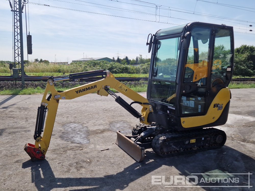 2020 Yanmar SV16 - Μίνι εκσκαφέας: φωτογραφία 1 2020 Yanmar SV16 - Μίνι εκσκαφέας: φωτογραφία 1