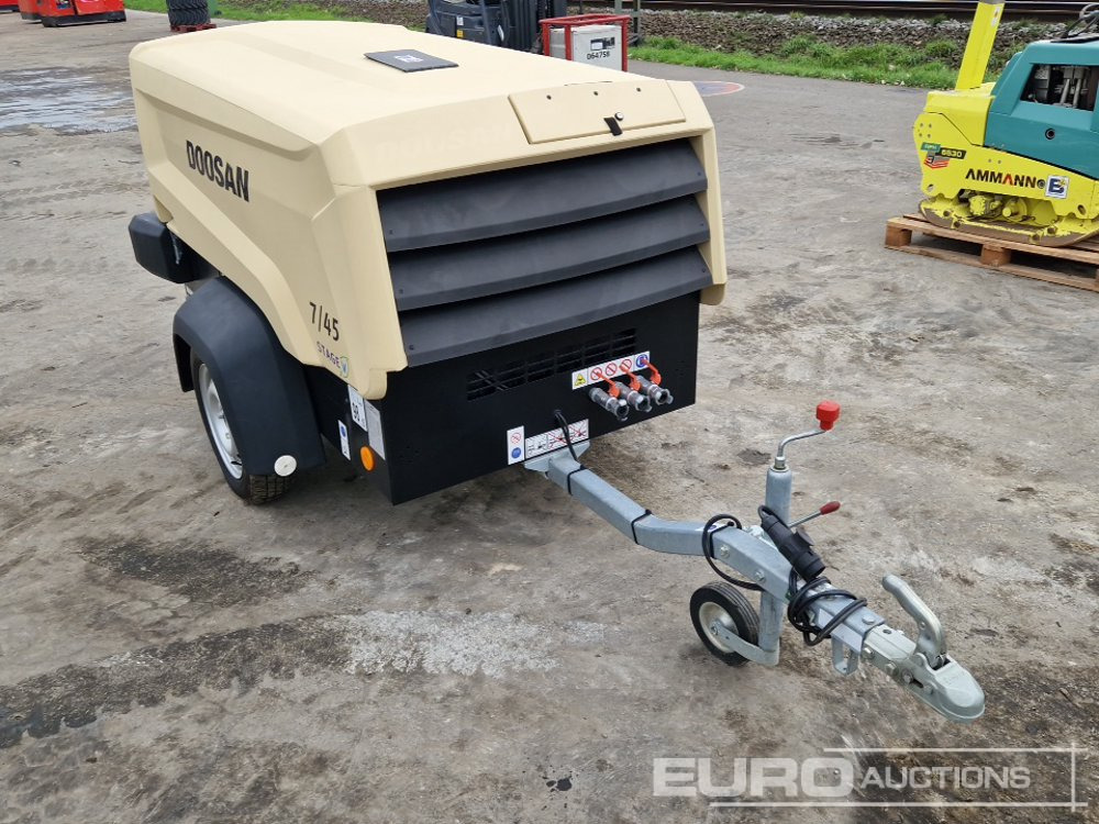 2022 Doosan 7/45 140CFM - Αεροσυμπιεστής: φωτογραφία 4 2022 Doosan 7/45 140CFM - Αεροσυμπιεστής: φωτογραφία 4