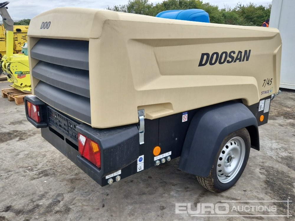 2022 Doosan 7/45 140CFM - Αεροσυμπιεστής: φωτογραφία 3 2022 Doosan 7/45 140CFM - Αεροσυμπιεστής: φωτογραφία 3
