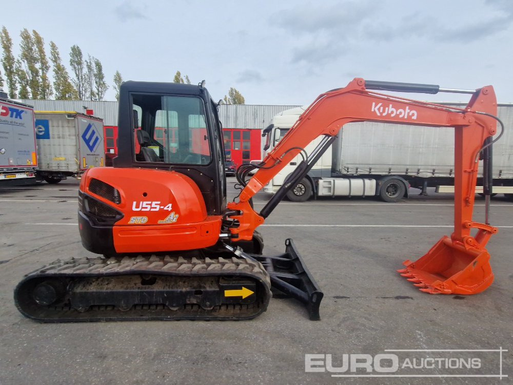 Μίνι εκσκαφέας 2025 Kubota 55U: φωτογραφία 6