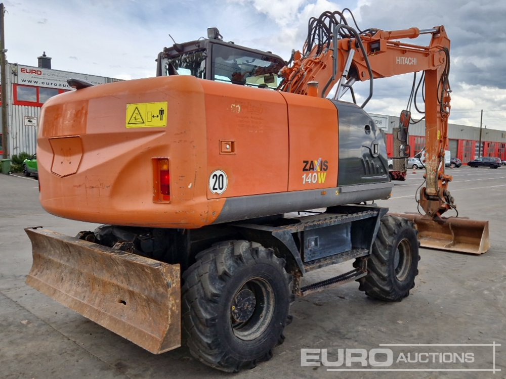 Hitachi ZX140W-3 - Τροχοφόρος εκσκαφέας: φωτογραφία 5 Hitachi ZX140W-3 - Τροχοφόρος εκσκαφέας: φωτογραφία 5