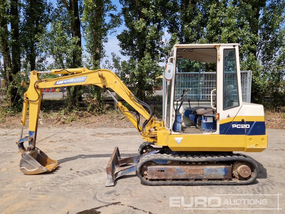 Komatsu PC20-6 - Μίνι εκσκαφέας: φωτογραφία 2 Komatsu PC20-6 - Μίνι εκσκαφέας: φωτογραφία 2