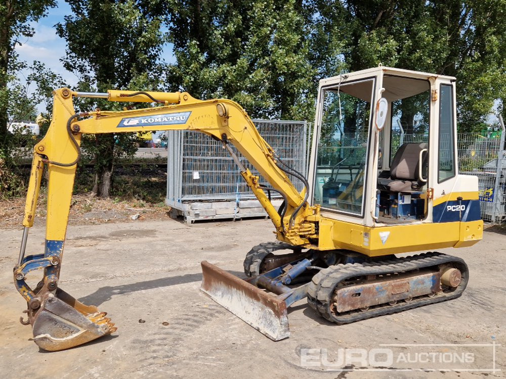 Komatsu PC20-6 - Μίνι εκσκαφέας: φωτογραφία 1 Komatsu PC20-6 - Μίνι εκσκαφέας: φωτογραφία 1