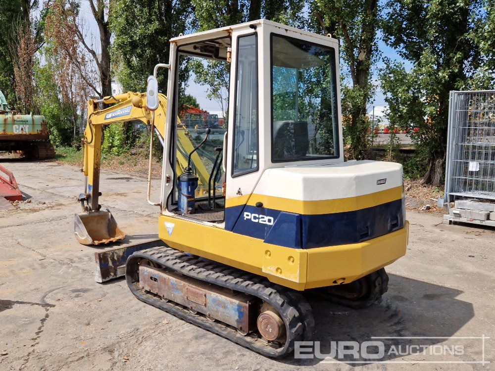 Komatsu PC20-6 - Μίνι εκσκαφέας: φωτογραφία 3 Komatsu PC20-6 - Μίνι εκσκαφέας: φωτογραφία 3