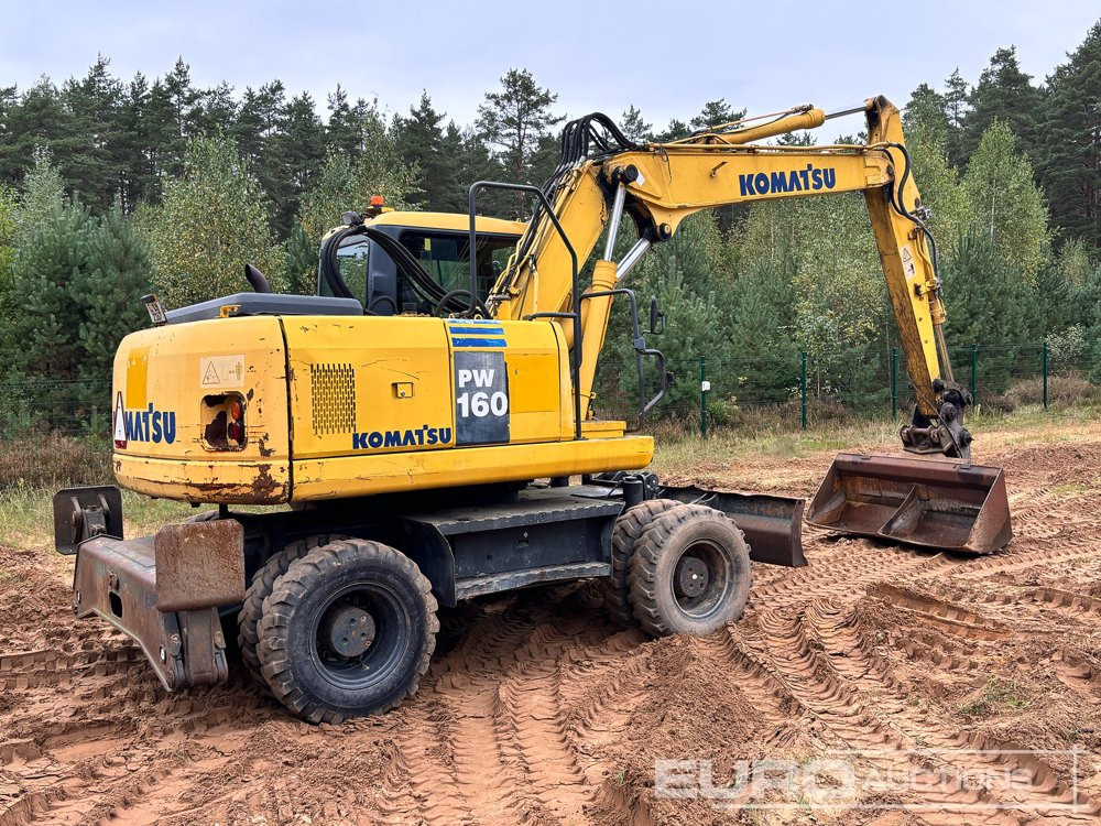 Komatsu PW160-7 - Τροχοφόρος εκσκαφέας: φωτογραφία 5 Komatsu PW160-7 - Τροχοφόρος εκσκαφέας: φωτογραφία 5