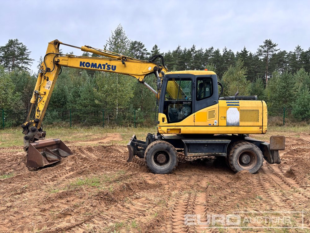 Komatsu PW160-7 - Τροχοφόρος εκσκαφέας: φωτογραφία 2 Komatsu PW160-7 - Τροχοφόρος εκσκαφέας: φωτογραφία 2