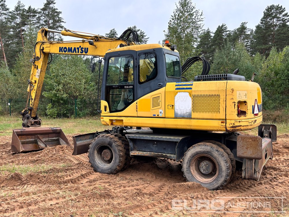 Komatsu PW160-7 - Τροχοφόρος εκσκαφέας: φωτογραφία 3 Komatsu PW160-7 - Τροχοφόρος εκσκαφέας: φωτογραφία 3