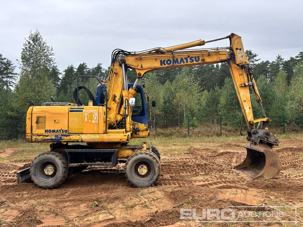 Komatsu PW160ES-7K - Τροχοφόρος εκσκαφέας: φωτογραφία 5 Komatsu PW160ES-7K - Τροχοφόρος εκσκαφέας: φωτογραφία 5