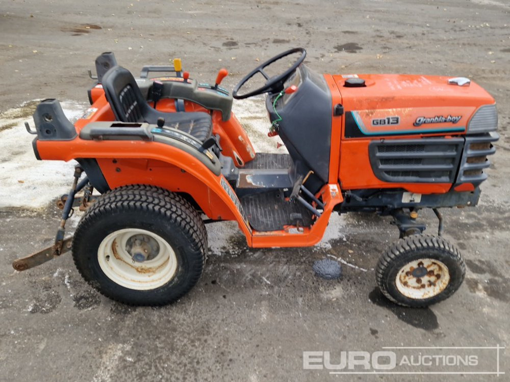 Kubota GB13 - Μικρό τρακτέρ: φωτογραφία 5 Kubota GB13 - Μικρό τρακτέρ: φωτογραφία 5