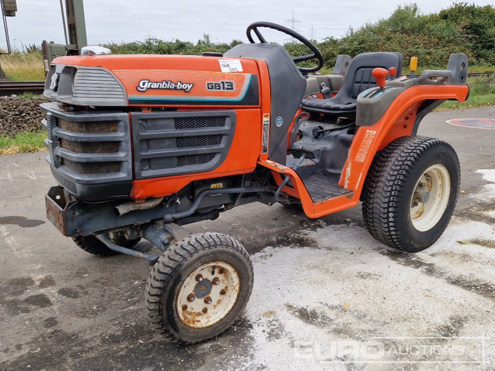 Kubota GB13 - Μικρό τρακτέρ: φωτογραφία 1 Kubota GB13 - Μικρό τρακτέρ: φωτογραφία 1