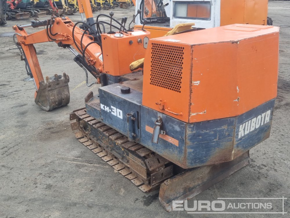Kubota KH-030 - Μίνι εκσκαφέας: φωτογραφία 3 Kubota KH-030 - Μίνι εκσκαφέας: φωτογραφία 3