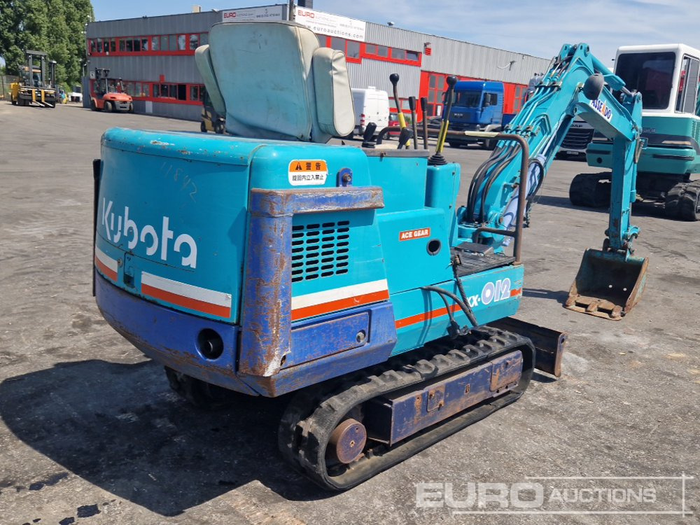 Kubota KX-012 - Μίνι εκσκαφέας: φωτογραφία 5 Kubota KX-012 - Μίνι εκσκαφέας: φωτογραφία 5