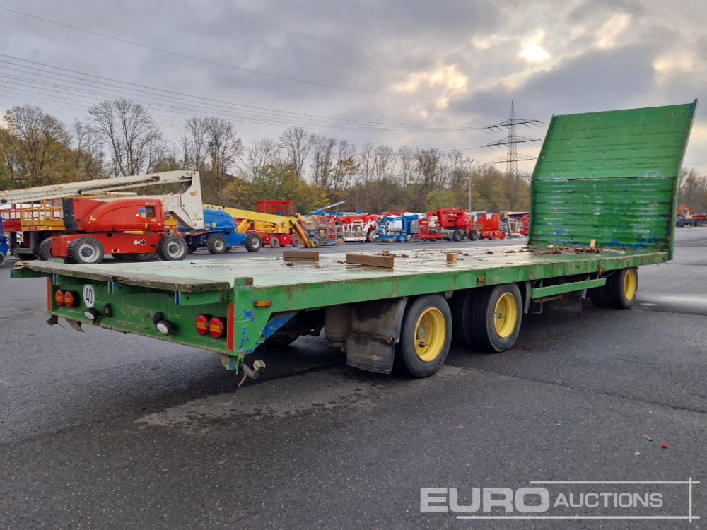 Lampferhoff P24 3 Axle Flatbed Trailer - Τρέιλερ πλατφόρμα/ Καρότσα: φωτογραφία 3 Lampferhoff P24 3 Axle Flatbed Trailer - Τρέιλερ πλατφόρμα/ Καρότσα: φωτογραφία 3