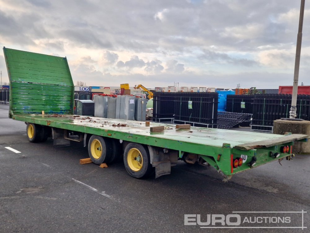 Lampferhoff P24 3 Axle Flatbed Trailer - Τρέιλερ πλατφόρμα/ Καρότσα: φωτογραφία 2 Lampferhoff P24 3 Axle Flatbed Trailer - Τρέιλερ πλατφόρμα/ Καρότσα: φωτογραφία 2