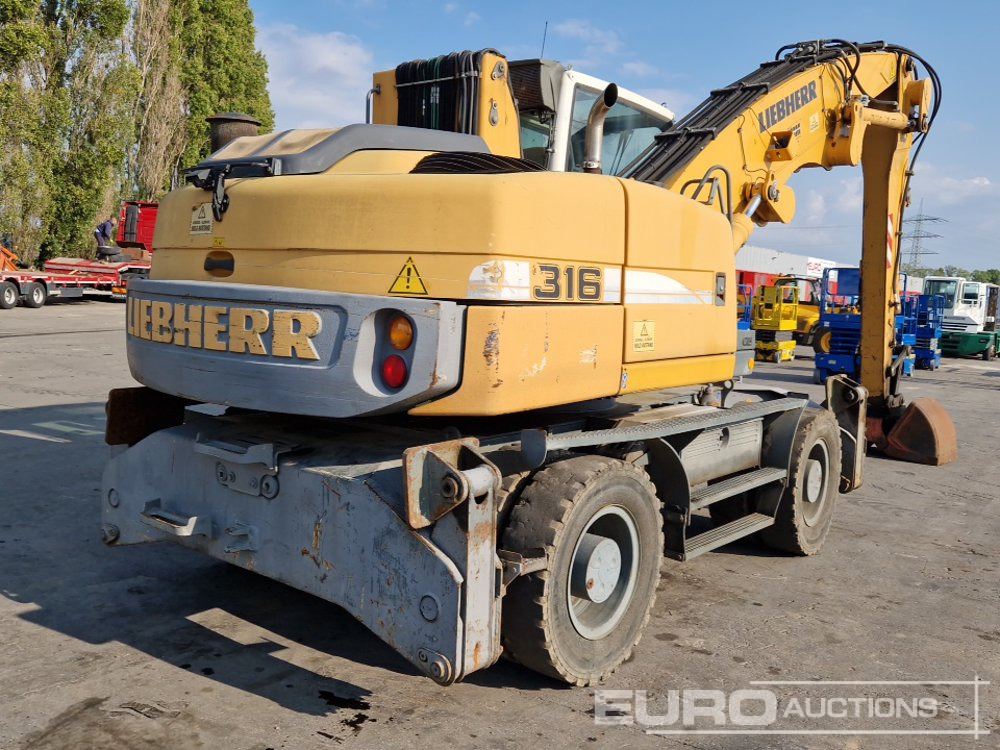 Liebherr A316 LITRONIC - Τροχοφόρος εκσκαφέας: φωτογραφία 5 Liebherr A316 LITRONIC - Τροχοφόρος εκσκαφέας: φωτογραφία 5