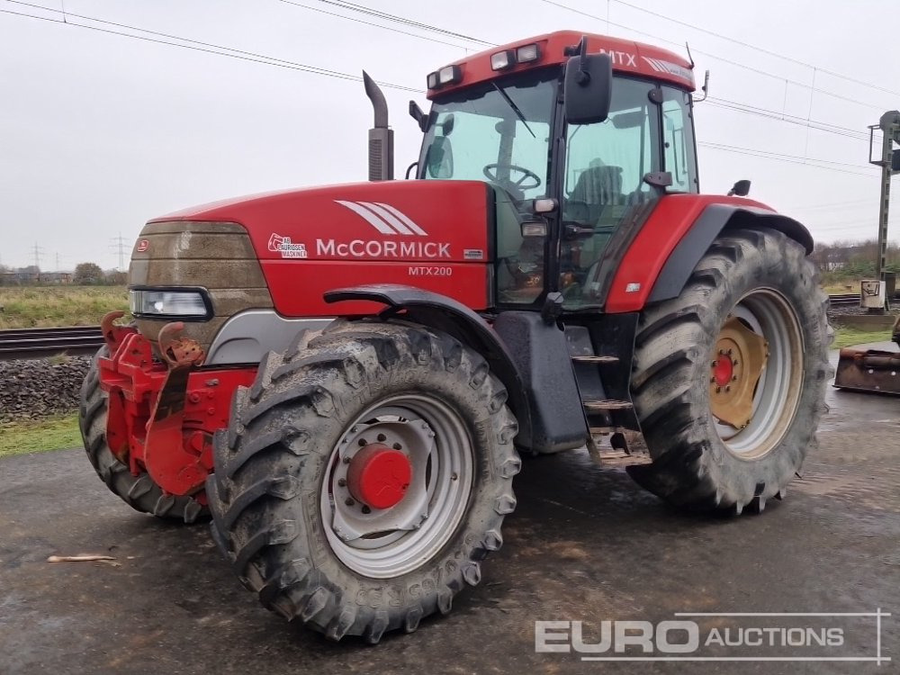 McCormick MTX200 - Τρακτέρ: φωτογραφία 1 McCormick MTX200 - Τρακτέρ: φωτογραφία 1