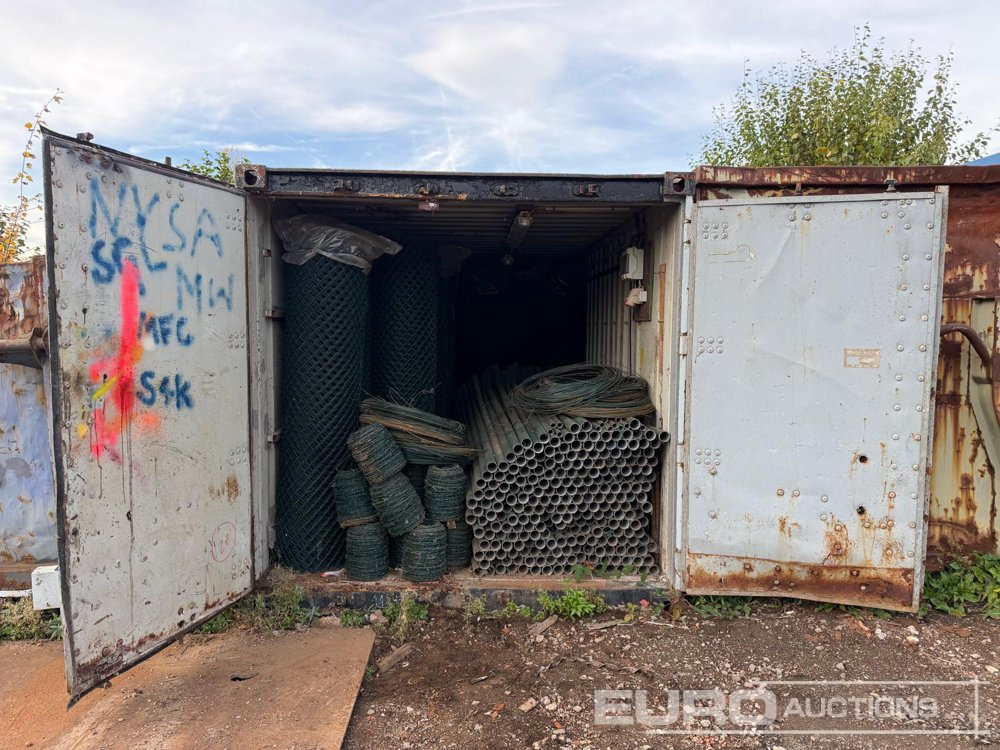 Steel Storage Container, Fencing Poles, Fencing Wire, Barb Wire, (Being Sold Offsite : Duisburg, 47239 Germany) - Εμπορευματοκιβώτιο: φωτογραφία 2 Steel Storage Container, Fencing Poles, Fencing Wire, Barb Wire, (Being Sold Offsite : Duisburg, 47239 Germany) - Εμπορευματοκιβώτιο: φωτογραφία 2
