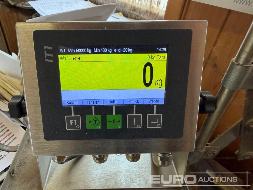 Truck Weighbridge Station, Weight Display Screen (Being Sold Offsite : Duisburg, 47239 Germany) - Εμπορευματοκιβώτιο: φωτογραφία 5 Truck Weighbridge Station, Weight Display Screen (Being Sold Offsite : Duisburg, 47239 Germany) - Εμπορευματοκιβώτιο: φωτογραφία 5