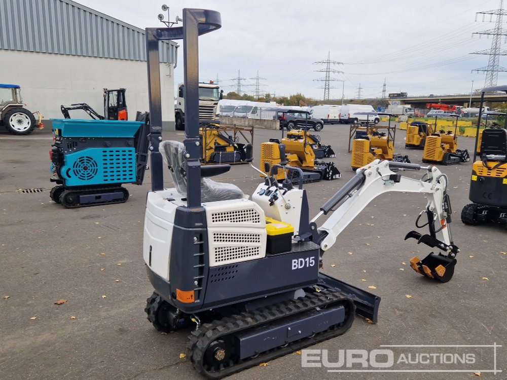 Unused 2025 Bobdog BD15 - Μίνι εκσκαφέας: φωτογραφία 4 Unused 2025 Bobdog BD15 - Μίνι εκσκαφέας: φωτογραφία 4