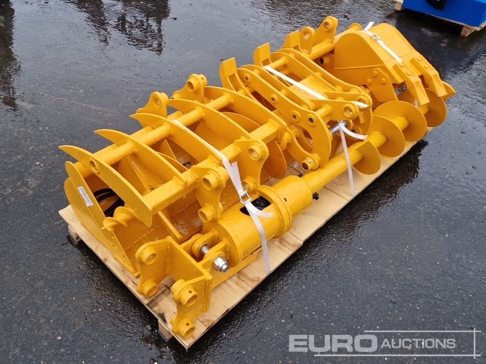 Unused 2025 GIYI QTY (8) CAT 301 Excavator Attachment, Rake, Ripper, Grabber, 12” Auger, 16” Auger, 8” Digging Bucket, 24”, 32” Ditching Bucket - Κουβάς: φωτογραφία 4 Unused 2025 GIYI QTY (8) CAT 301 Excavator Attachment, Rake, Ripper, Grabber, 12” Auger, 16” Auger, 8” Digging Bucket, 24”, 32” Ditching Bucket - Κουβάς: φωτογραφία 4