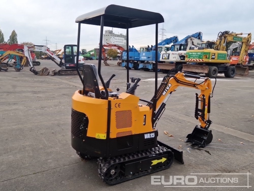 Unused 2025 Miva VA15 - Μίνι εκσκαφέας: φωτογραφία 4 Unused 2025 Miva VA15 - Μίνι εκσκαφέας: φωτογραφία 4