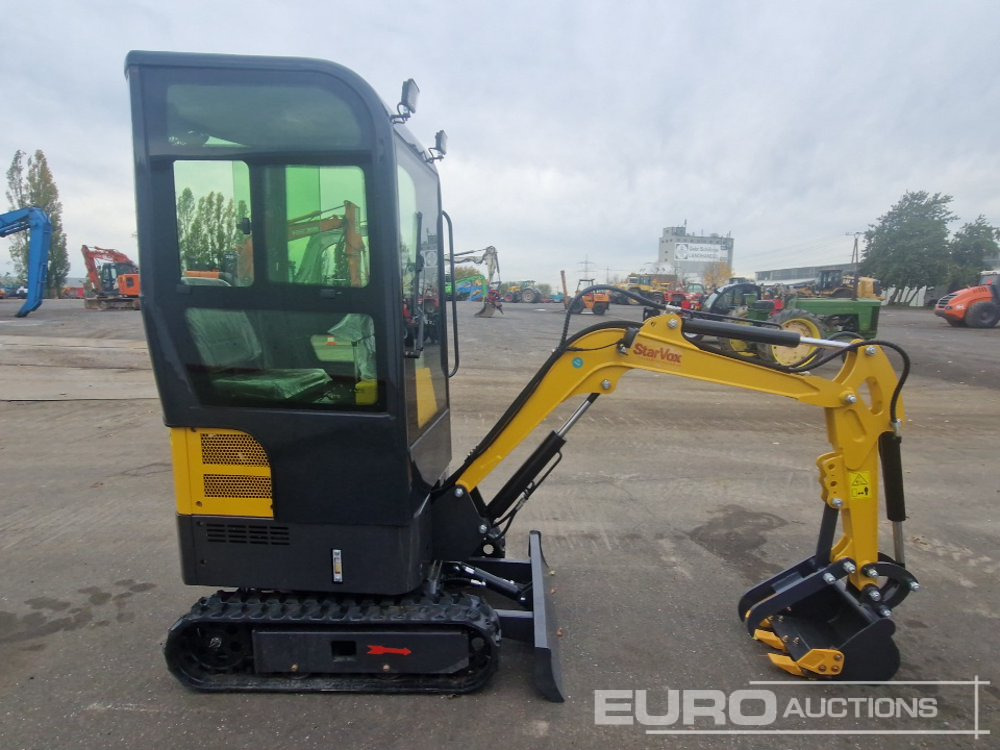 Unused 2025 STARVOX SV-ME12 - Μίνι εκσκαφέας: φωτογραφία 5 Unused 2025 STARVOX SV-ME12 - Μίνι εκσκαφέας: φωτογραφία 5