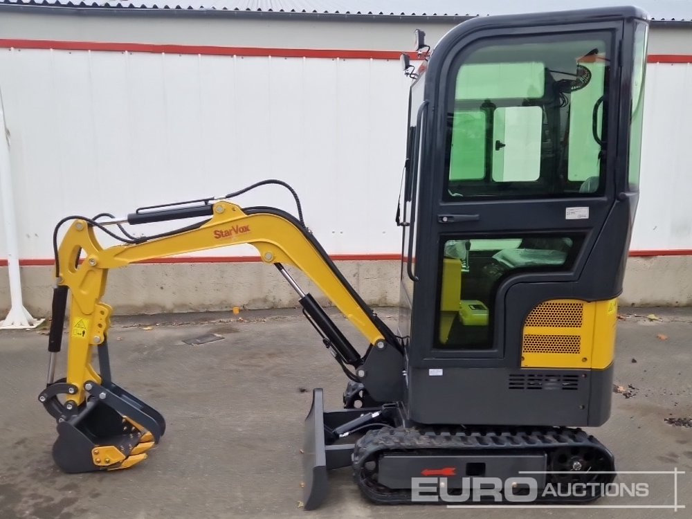 Unused 2025 STARVOX SV-ME12 - Μίνι εκσκαφέας: φωτογραφία 2 Unused 2025 STARVOX SV-ME12 - Μίνι εκσκαφέας: φωτογραφία 2