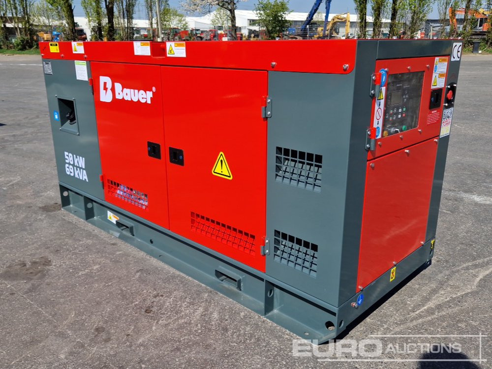 Βιομηχανική γεννήτρια Unused Bauer GFS-50KW: φωτογραφία 6